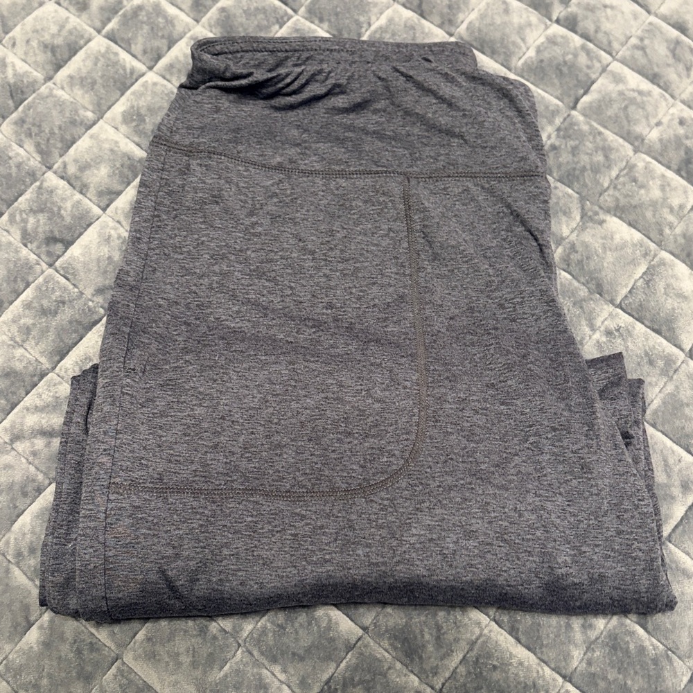 J. Jill Charcoal Stretch Wide-Leg Pants